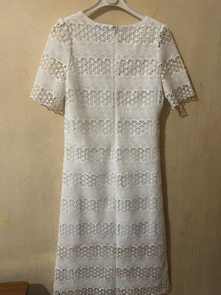 Vestido blanco encaje