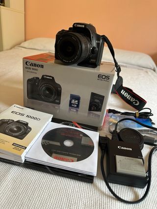 Canon EOS 1000D + Objetivo 18-55mm