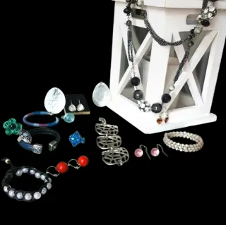 Lote 15 Joyas Bisutería