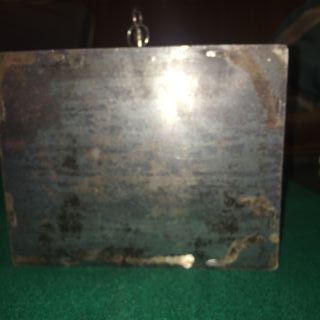 Antigua caja fuerte de hierro/acero