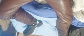 Stivali biker uomo pelle tg 42