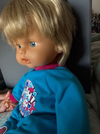 Muñeco Cicciobello habla italiano y frances