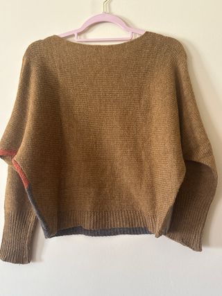 Jersey de punto multicolor talla única