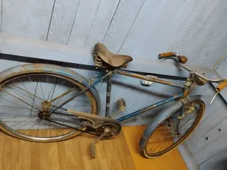 Bicicleta Clásica Azul