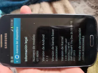 Dos Samsung Galaxy Core GT-I8260 Negro