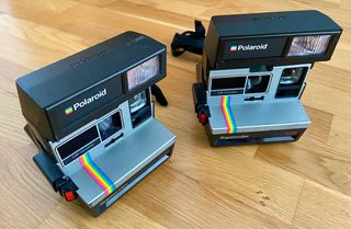 Lote 2 fotocamere POLAROID 635 Supercolor