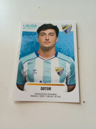 Cromo Panini LaLiga Dotor Carlos Dotor González