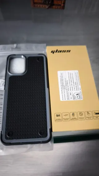 Funda y Protector Pantalla Samsung Galaxy A12