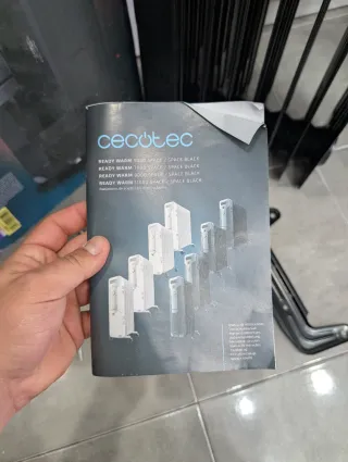 Radiador Cecotec Negro 1500W