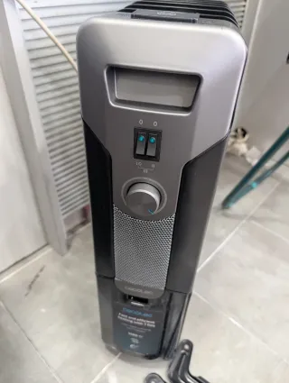 Radiador Cecotec Negro 1500W