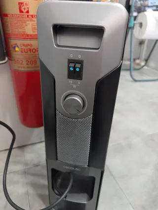 Radiador Cecotec Negro 1500W