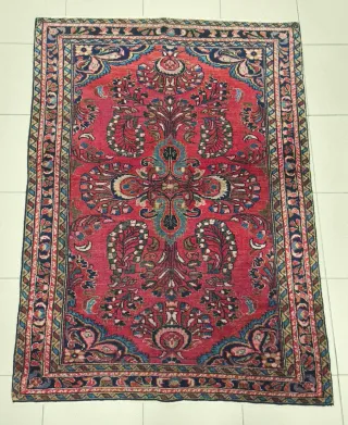 Tappeto Persiano Antico Lilian 138x100 cm