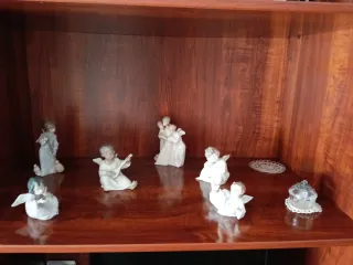 Collezione 6 Angeli in Porcellana Lladro