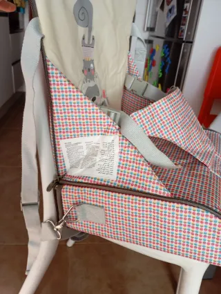 Trona portátil/Adaptador silla bebé con divertido