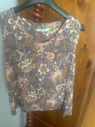 Camiseta estampada floral