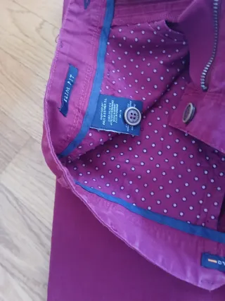 Pantalón Spagnolo Verde Talla 38.los 2 pantalones