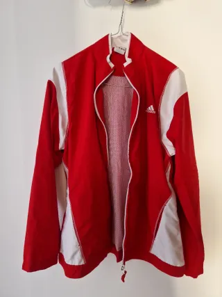 Chaqueta deportiva Adidas hombre roja