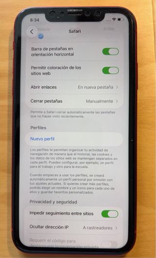 iPhone 11 · 128GB · Rojo · Libre · Batería 80%