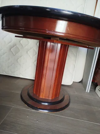 Cristal 110cm + mesa redonda