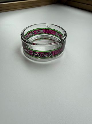 Posacenere Vintage Coca-Cola Vetro