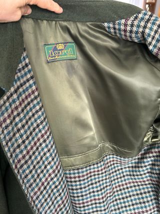 Abrigo Loden clásico verde