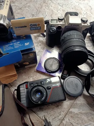 Consegna di fotocamere Canon, Nikon, Panasonic