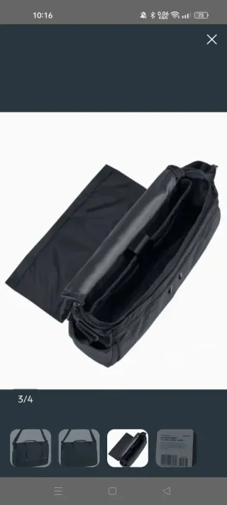 Maletín Nike Eugene Negro