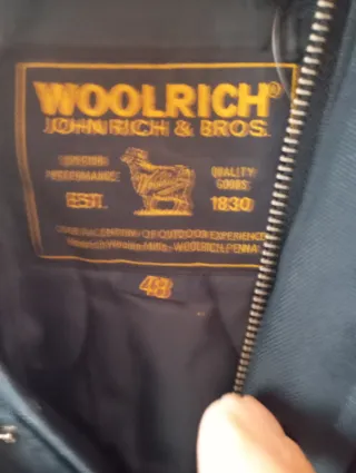 Giubbotto invernale uomo Woolrich verde