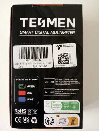 Multímetro Digital Tesmen TM-510