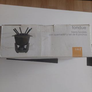 Set Fondue de hierro IMF + Quemador + 6 pinchos
