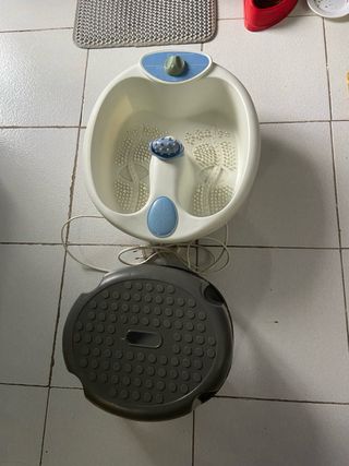 Masajeador de pies profesional y taburete