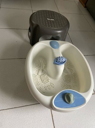 Masajeador de pies profesional y taburete