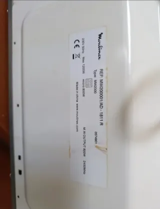 Microondas Moulinex Optimo Blanco