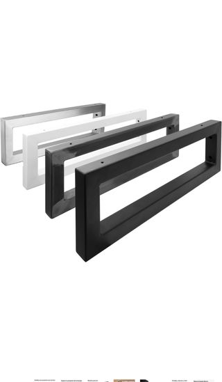 Escuadras Rectangulares Negros (2 uds) SIN ABRIR!