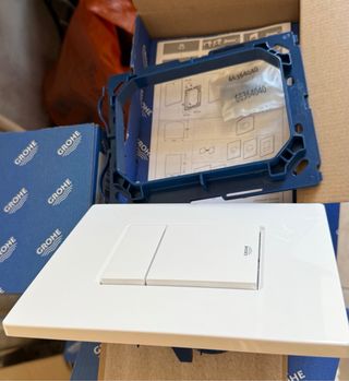 Grohe Skate Cosmopolitan placca comando bianco