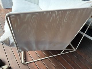 Sofá 2 plazas terraza Ikea