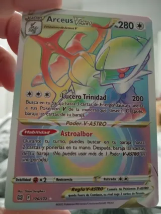 Carta Pokémon Arceus VASTRO 176/172