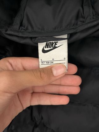 Chaqueta acolchada Nike negra talla L