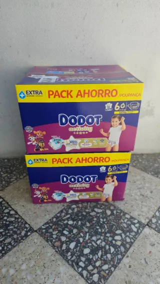234 Pañales(2x117) Dodot Activity t6+