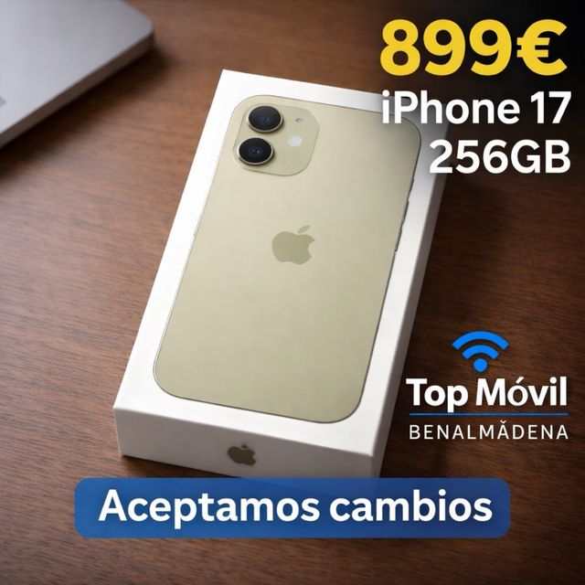 iPhone 17 256gb garantía oficial
