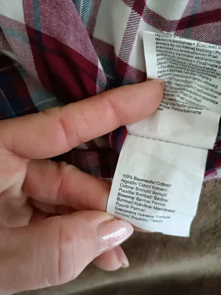 Camicia donna quadri manica accorciabile