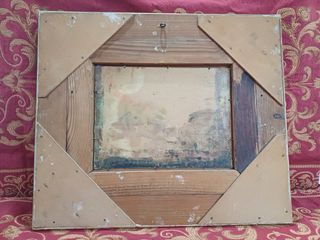 Cuadro Óleo Paisaje ingles Antiguo