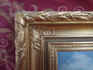 Cuadro Óleo Paisaje ingles Antiguo