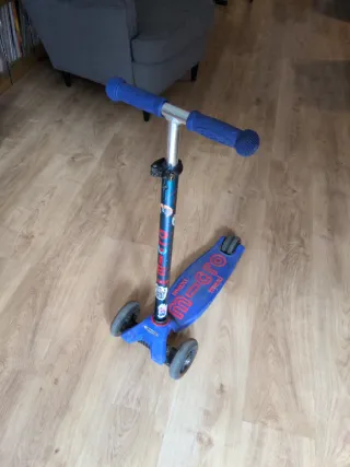 Patinete Micro Maxi Azul 3 Ruedas