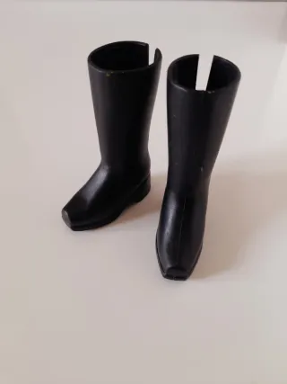 stivali neri da biker originali Barbie Flavas 2003