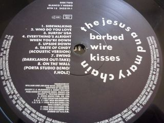Jesus And Mary Chain - "Barbed Wire Kisses" LP