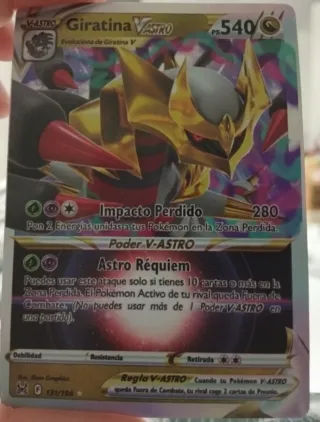 Carta Pokémon Giratina VASTRO 540 PS