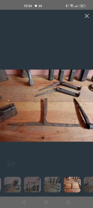 Cierres antiguos de hierro forjado