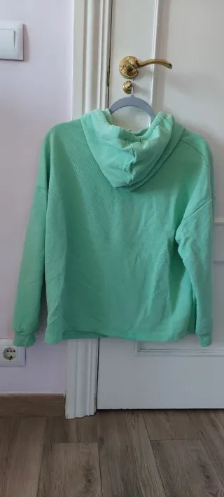 Sudadera verde talla S