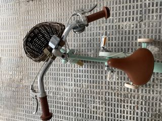 Bicicleta infantil mint con cesta